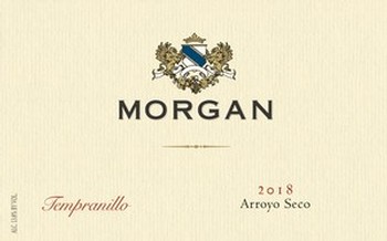 bottle label of the 2018 Tempranillo