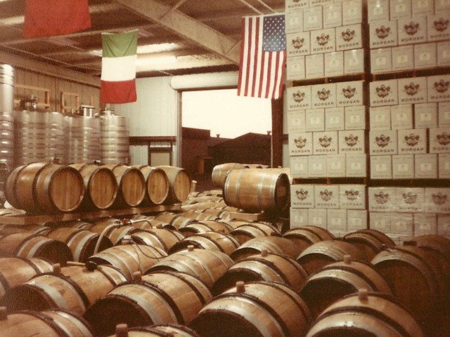1982 - Morgan Winery barrel team